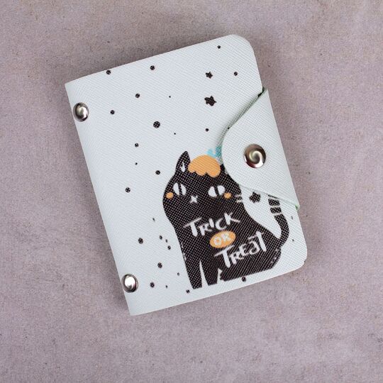 Картхолдер жіночий, візитниця 'Кот' П2965