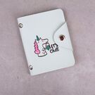 Картхолдер женский, визитница "Единорог" П2966