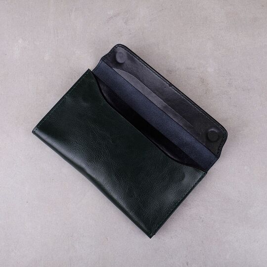 Женский кошелек, зеленый П0198