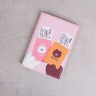 Обложка для паспорта, розовая, П2975