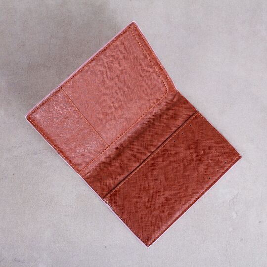 Обложка для паспорта, розовая, П2975