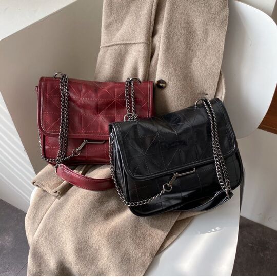 Женская сумка, красная П2977