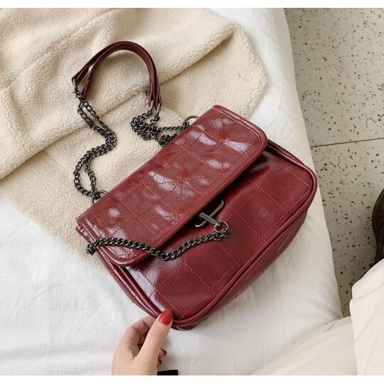 Жіноча сумка, червона П2977