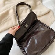 Женская сумка, коричневая П2979