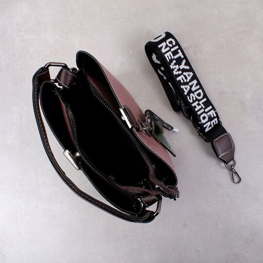 Жіноча сумка, рожева П2981