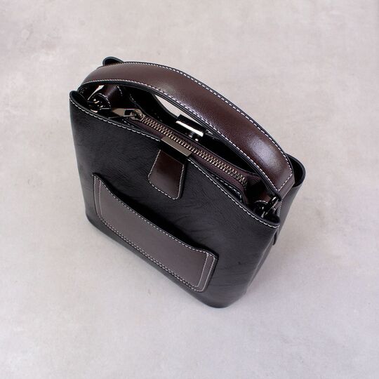 Жіноча сумка, чорна П2982