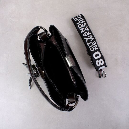 Жіноча сумка, чорна П2982