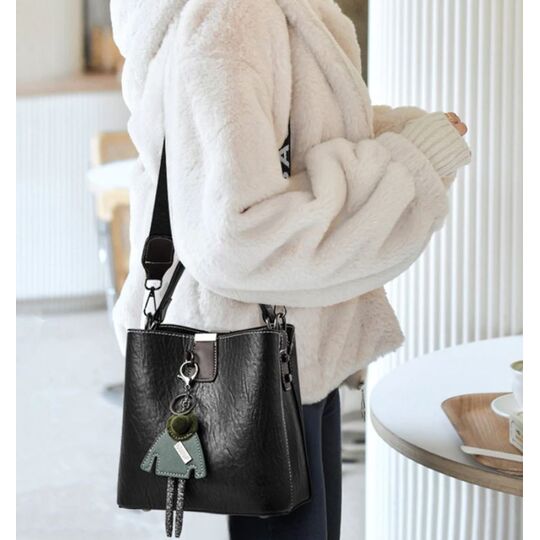 Жіноча сумка, зелена П2983