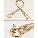 Женский пояс, бежевый П2985