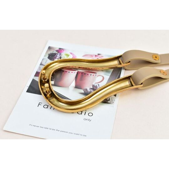 Женский пояс, бежевый П2985