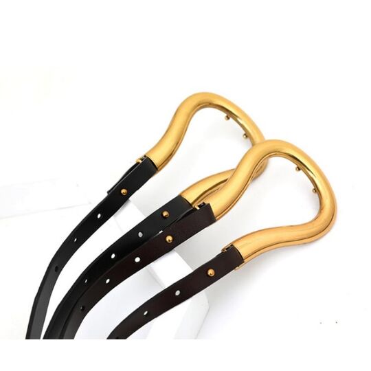 Женский пояс, бежевый П2985