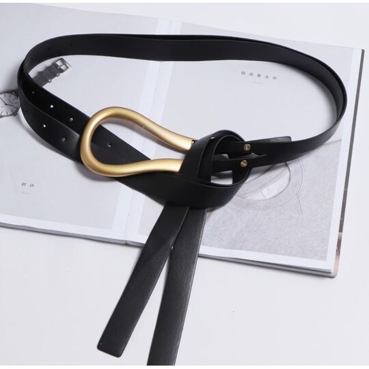 Женский пояс, черный П2987