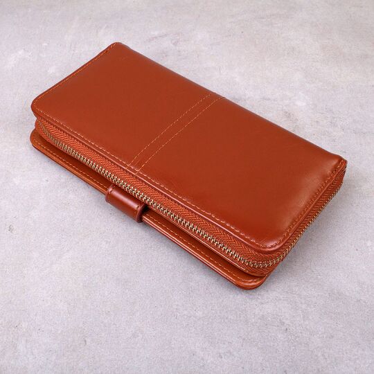 Женский кошелек Vodiu, коричневый П2988