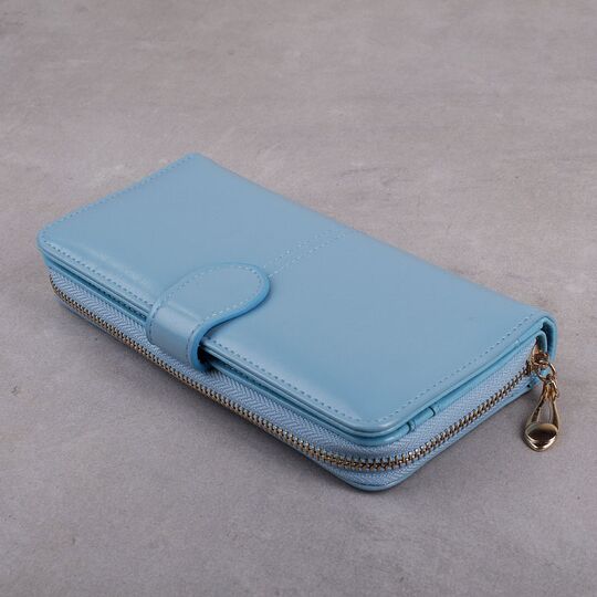 Женский кошелек Vodiu, голубой П2993 Женский кошелек Vodiu, голубой П2993