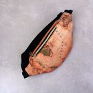 Сумка поясная, бананка "Карты", П3001