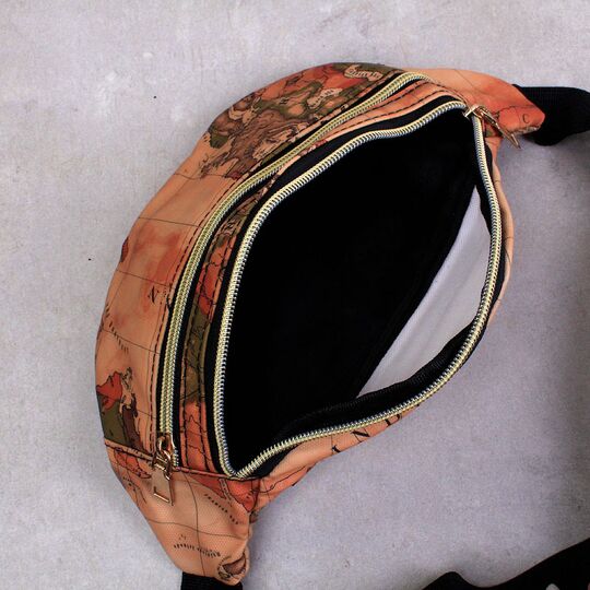 Сумка поясная, бананка "Карты", П3001