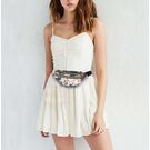 Сумка поясна, бананка 'Квіти', П3003