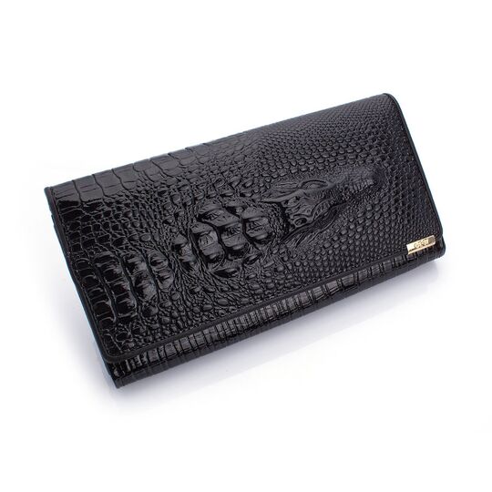 Жіночий гаманець, чорний П0202