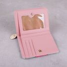 Жіночий гаманець 'Кішка', зелений П3019