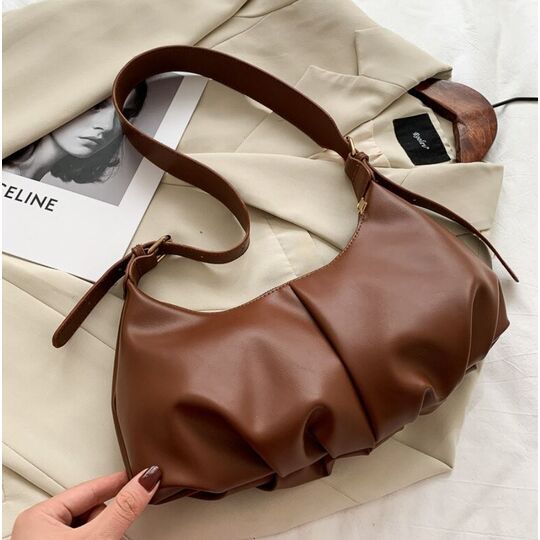 Жіноча сумка, коричнева П3021