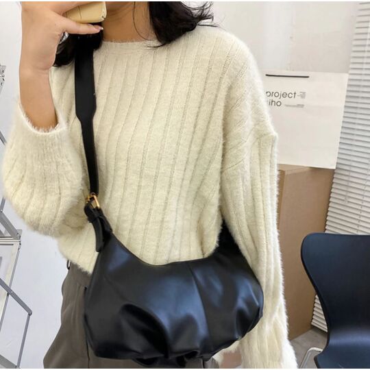 Женская сумка, черная П3022