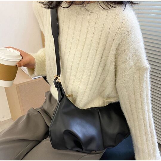 Женская сумка, черная П3022