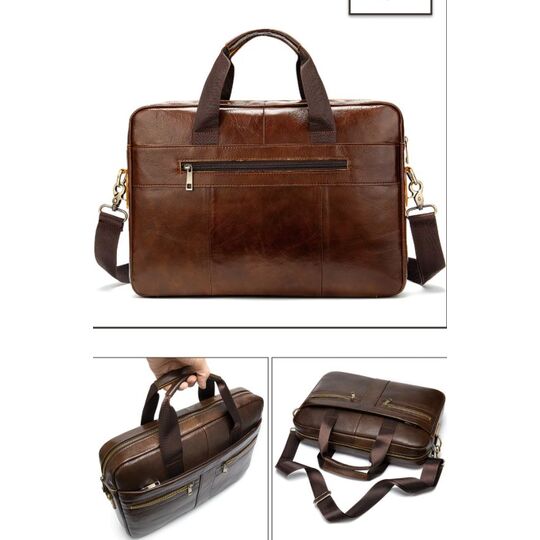 Мужская сумка портфель WESTAL для ноутбука, П3029