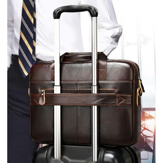 Мужская сумка портфель WESTAL для ноутбука, П3029