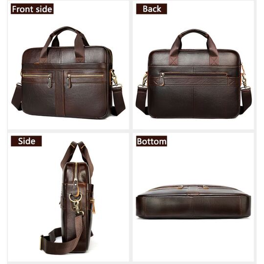 Мужская сумка портфель WESTAL для ноутбука, П3029