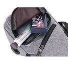 Мужская сумка слинг, коричневая П3030 Мужская сумка слинг, коричневая П3030