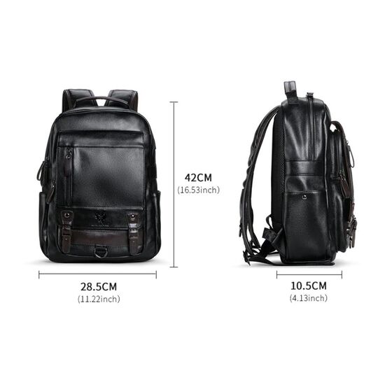 Мужской рюкзак LIELANG, черный П3031