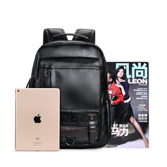 Мужской рюкзак LIELANG, черный П3031