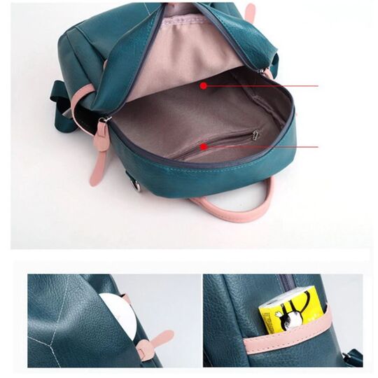 Женский рюкзак FUNMARDI, черный П3036