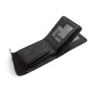 Чоловічий гаманець, чорний П0205