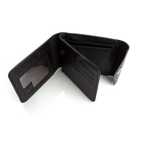 Чоловічий гаманець, чорний П0205