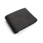 Чоловічий гаманець, чорний П0205