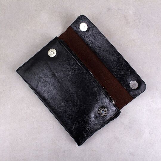 Барсетка мужская " JEEP BULUO", черная П3044