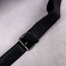 Мужская сумка на пояс, черная П3045