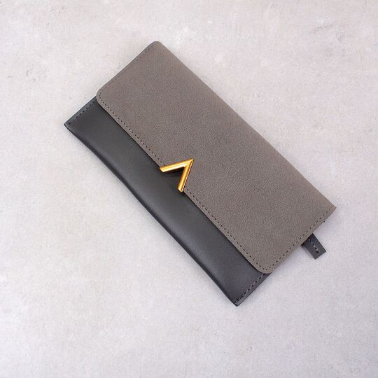 Жіночий гаманець, сірий П3055