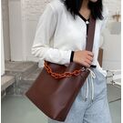 Женская сумка+косметичка, красная П3056