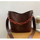 Женская сумка+косметичка, красная П3056