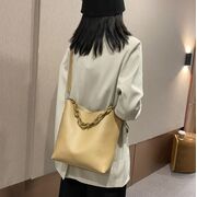 Женская сумка+косметичка, бежевая П3057