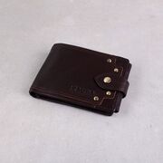 Чоловічий гаманець KAVIS, коричневий П3066