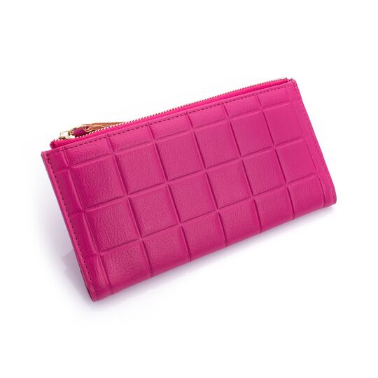 Женский кошелек, розовый П0208