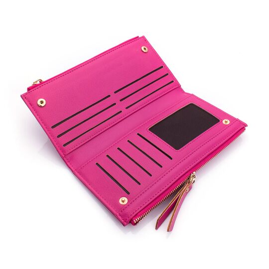 Женский кошелек, розовый П0208