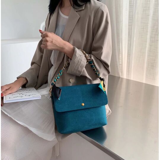 Женская сумка, коричневая П3073