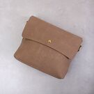 Жіноча сумка, коричнева П3074