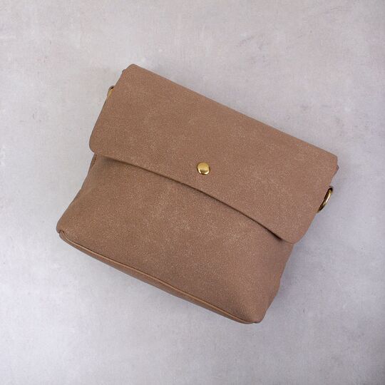 Жіноча сумка, коричнева П3074