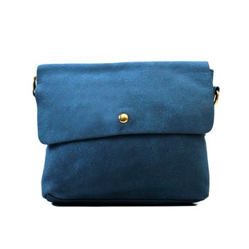 Женская сумка, синяя П3075