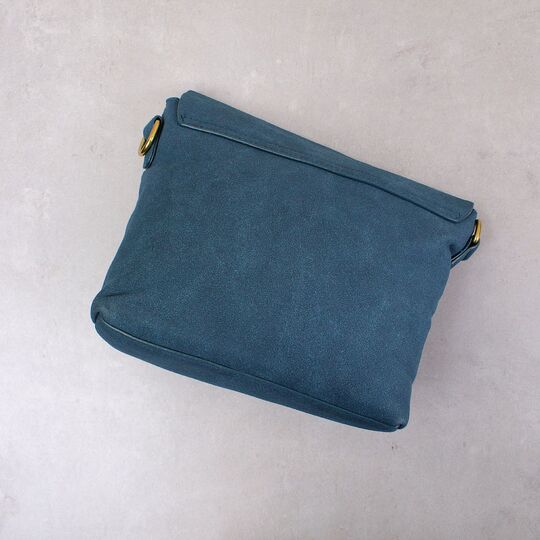 Жіноча сумка, синя П3075